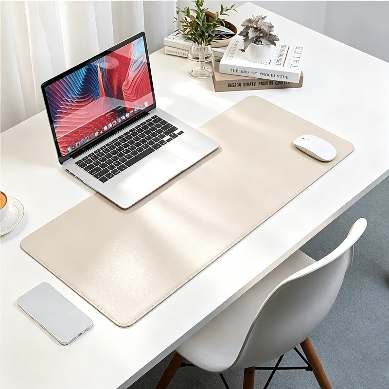 Leather Desk Pad - 1 stuk grote muismat van kunstleer,