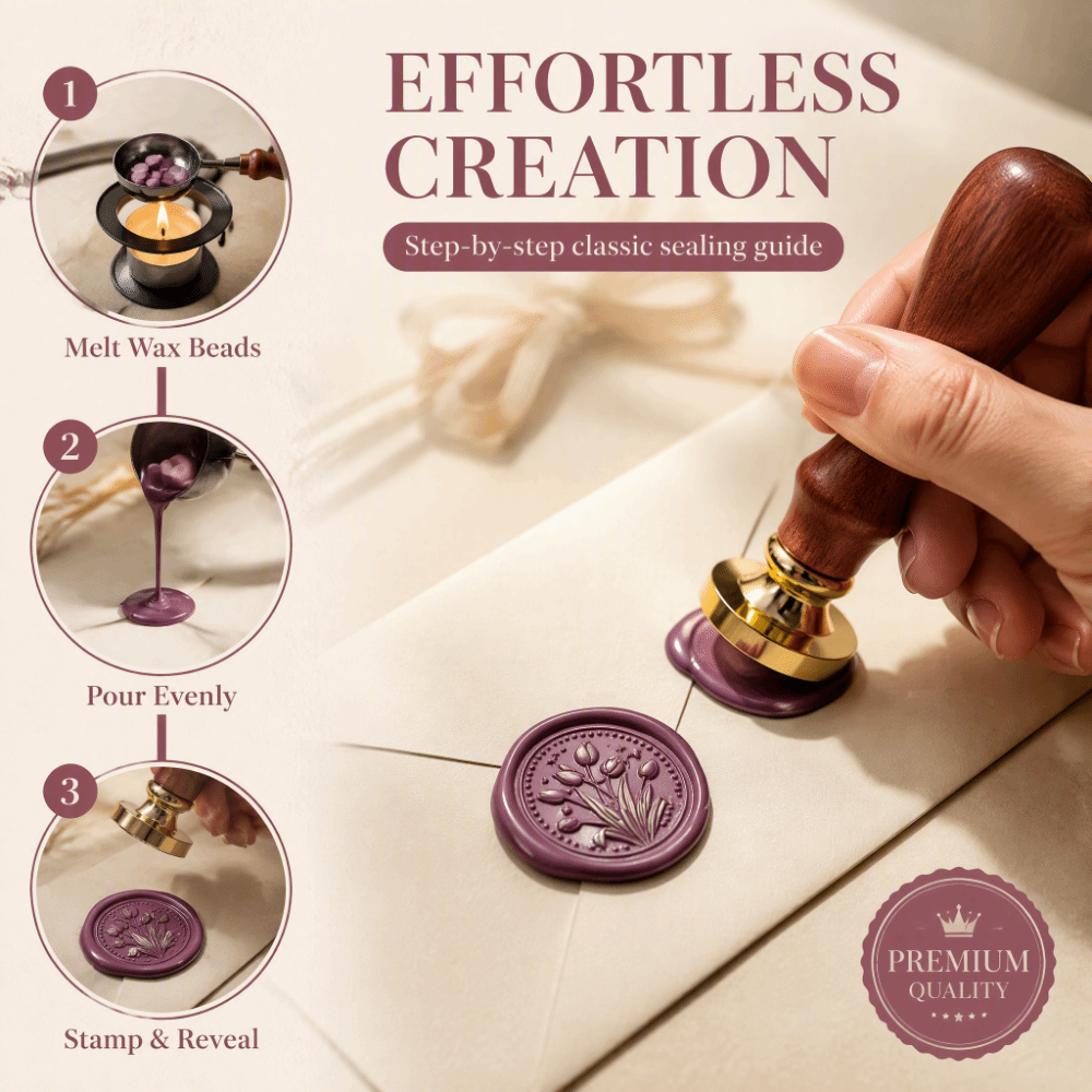 Wax Seal Stamp Set - 20 stuks/set zinklegering zegelstempelset 20 stuks/set