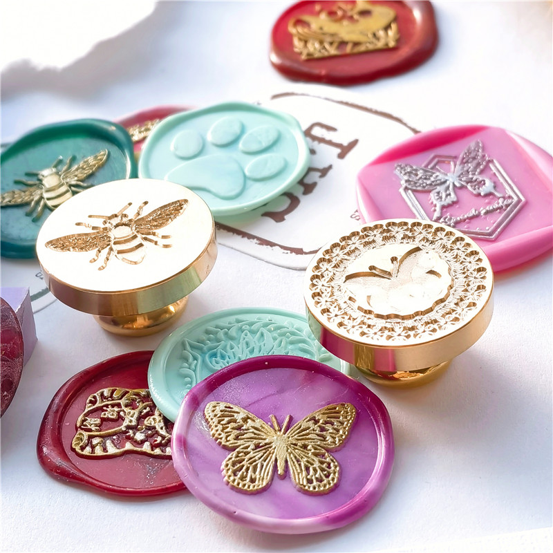 Wax seal stempelkop vlinder di - Wax Seal Stamp Set recensie en prijs