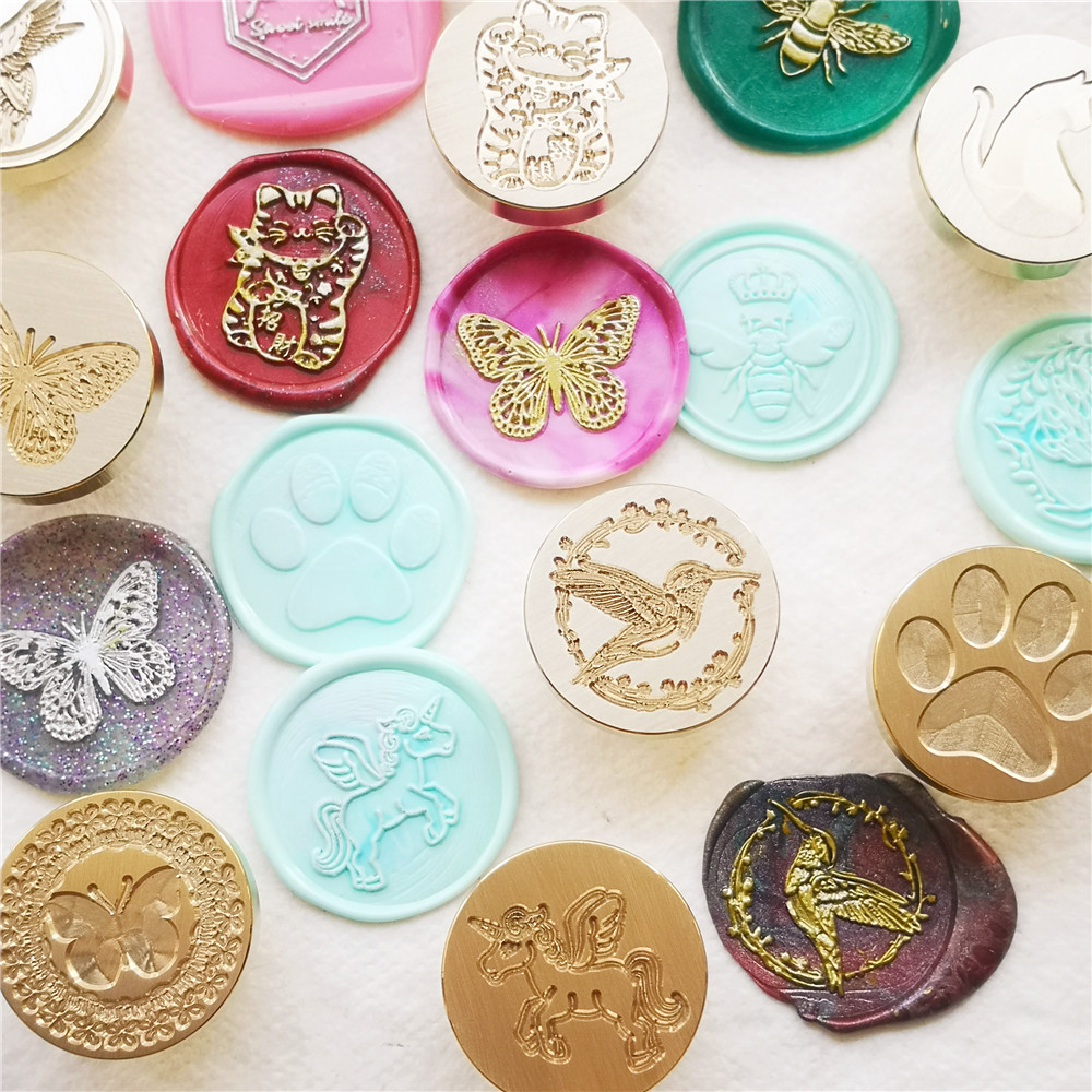 Wax seal stempelkop vlinder di - Wax Seal Stamp Set recensie en prijs