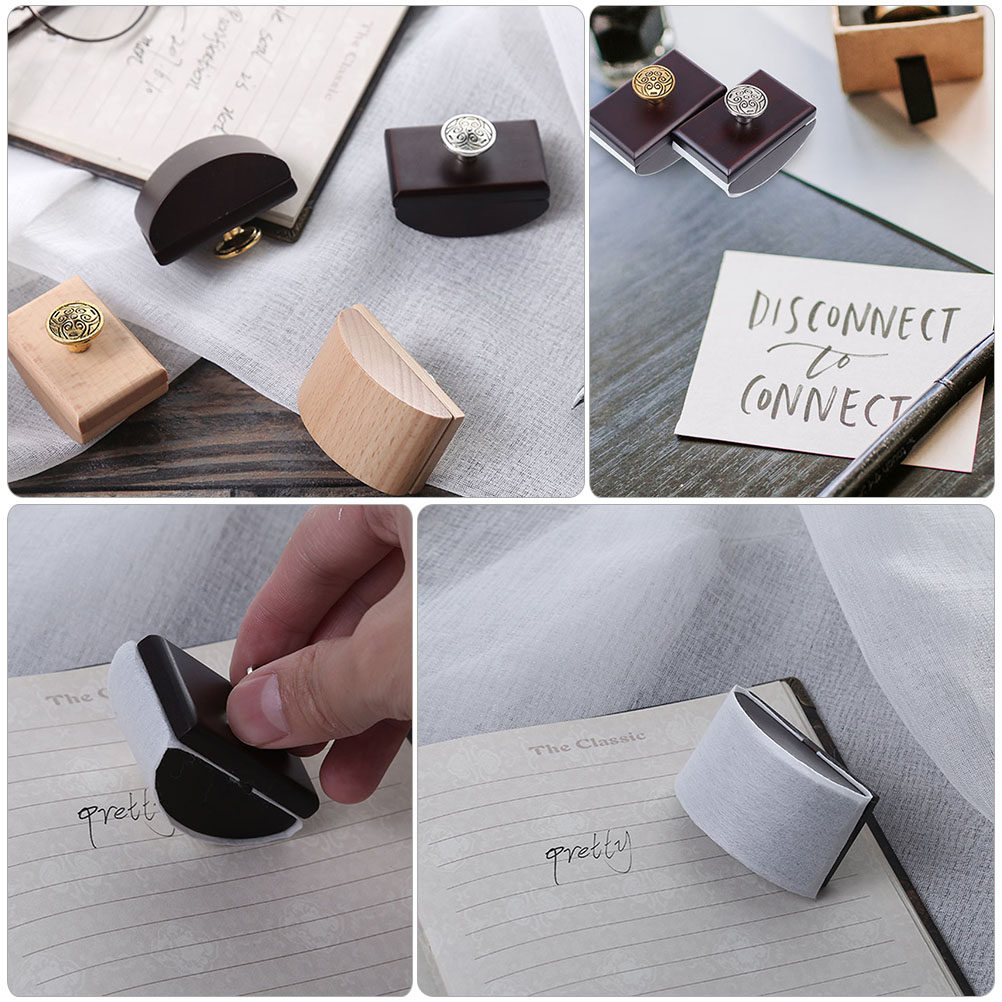 2 stuks houten stempelblotter, - Ink Blotter Paper recensie en prijs