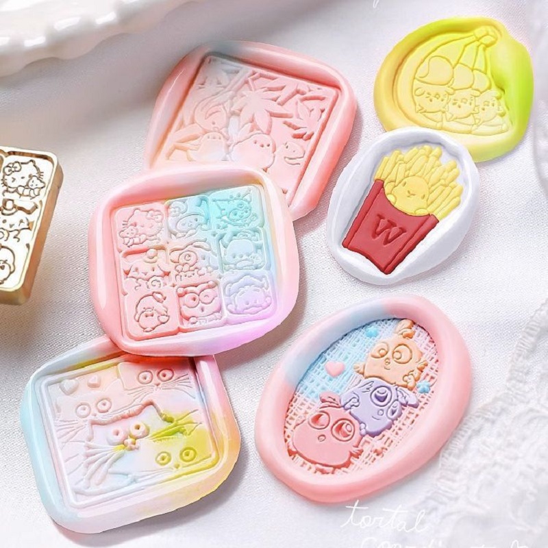Lakzegel Stempel Kawaii Stempe - Wax Seal Stamp Set recensie en prijs