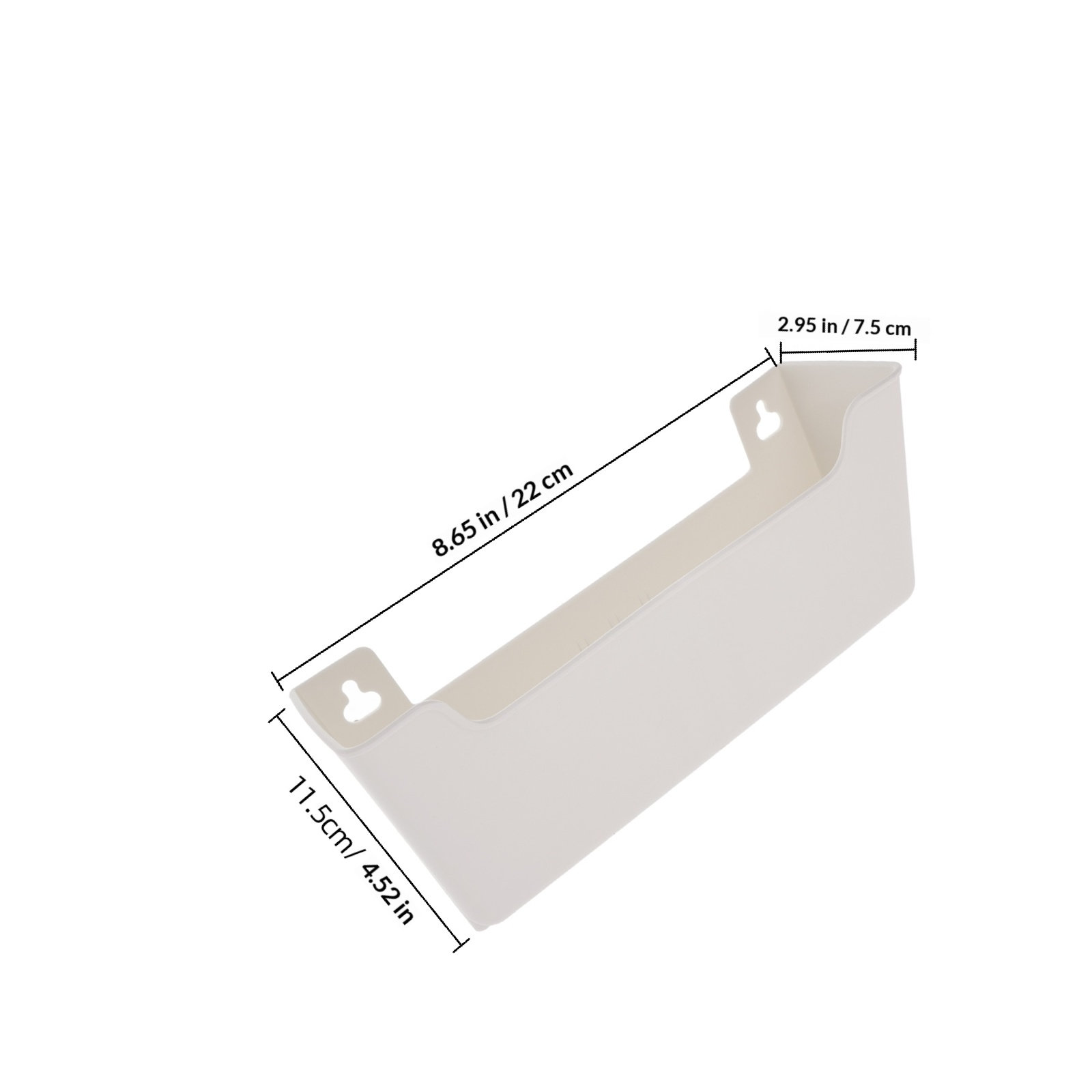 1 set transparante wandorganiz - Magazine Holder Rack recensie en prijs