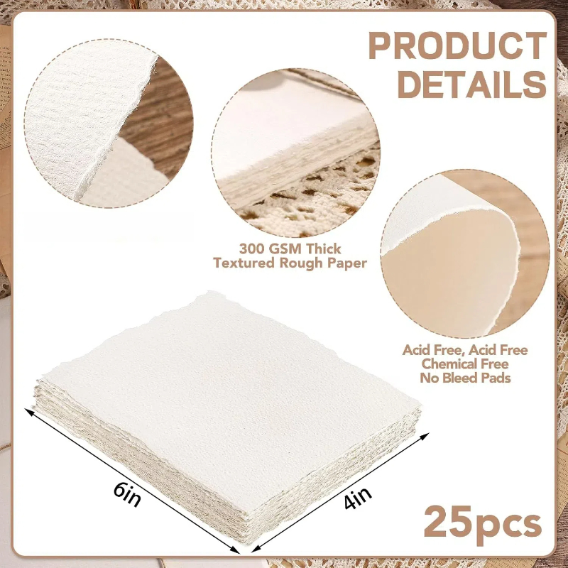 25 vellen aquarelpapier, 300 g - Ink Blotter Paper recensie en prijs